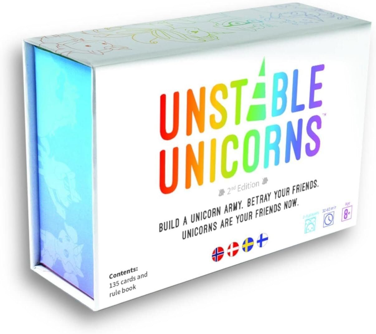 Asmodee Unicornios inestables – Juego de Cartas version Ingles en Lalín, Pontevedra