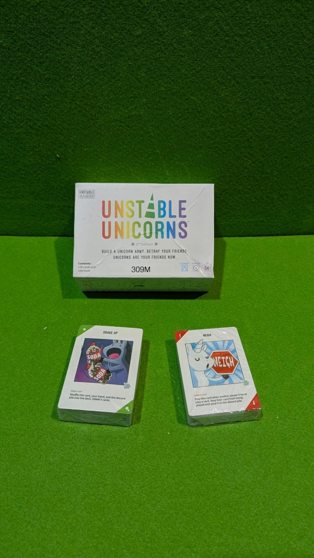 Foto 2 de Asmodee Unicornios inestables – Juego de Cartas version Ingles