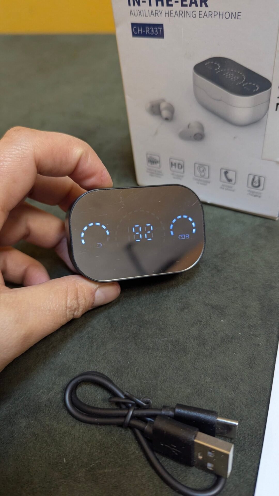 Foto 10 de Auriculares amplificadores CH-R337 Bluetooth 5.3 con estuche de carga