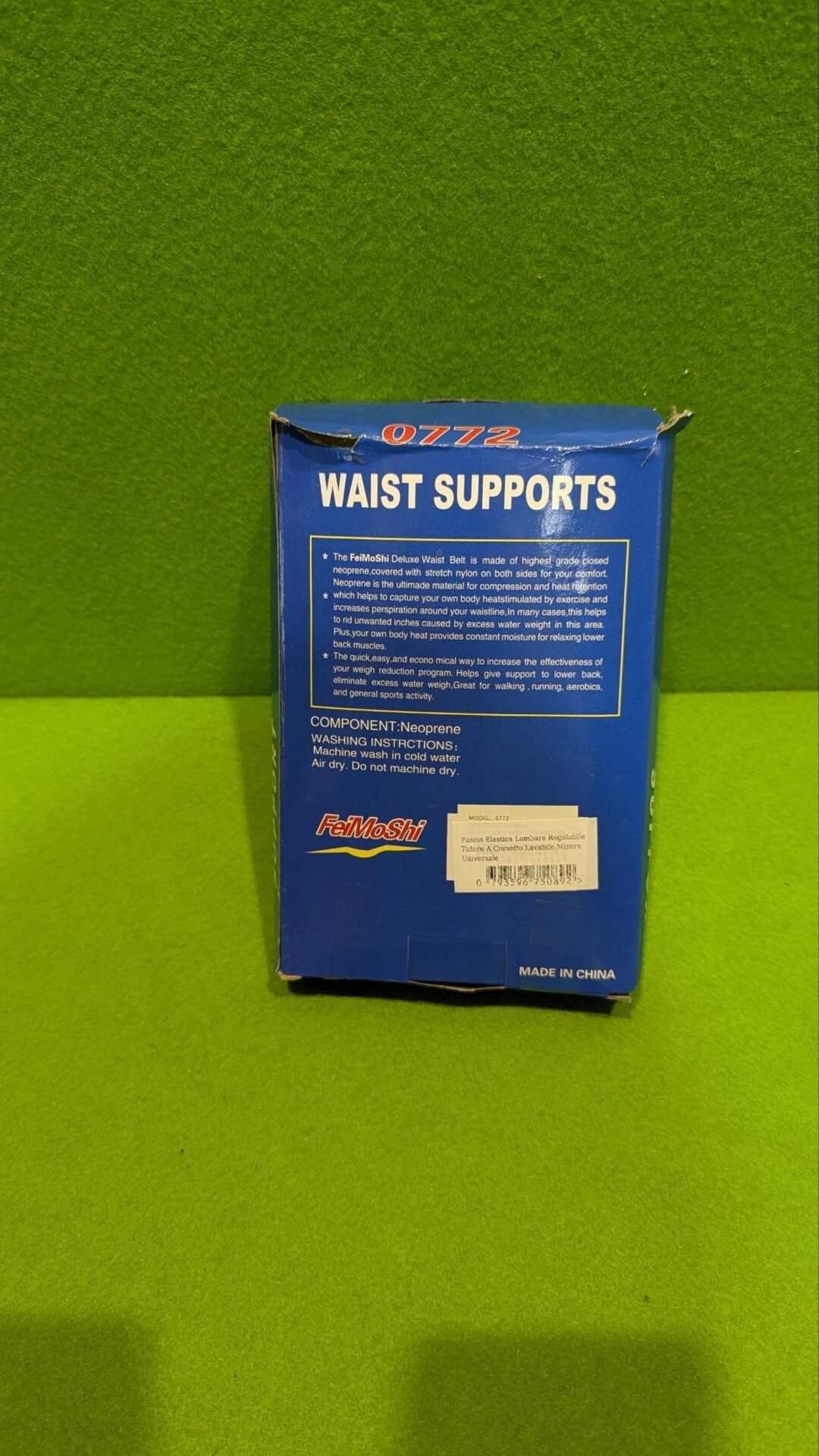Foto 6 de Banda elástica lumbar ajustable Corsé lavable Tamaño universal