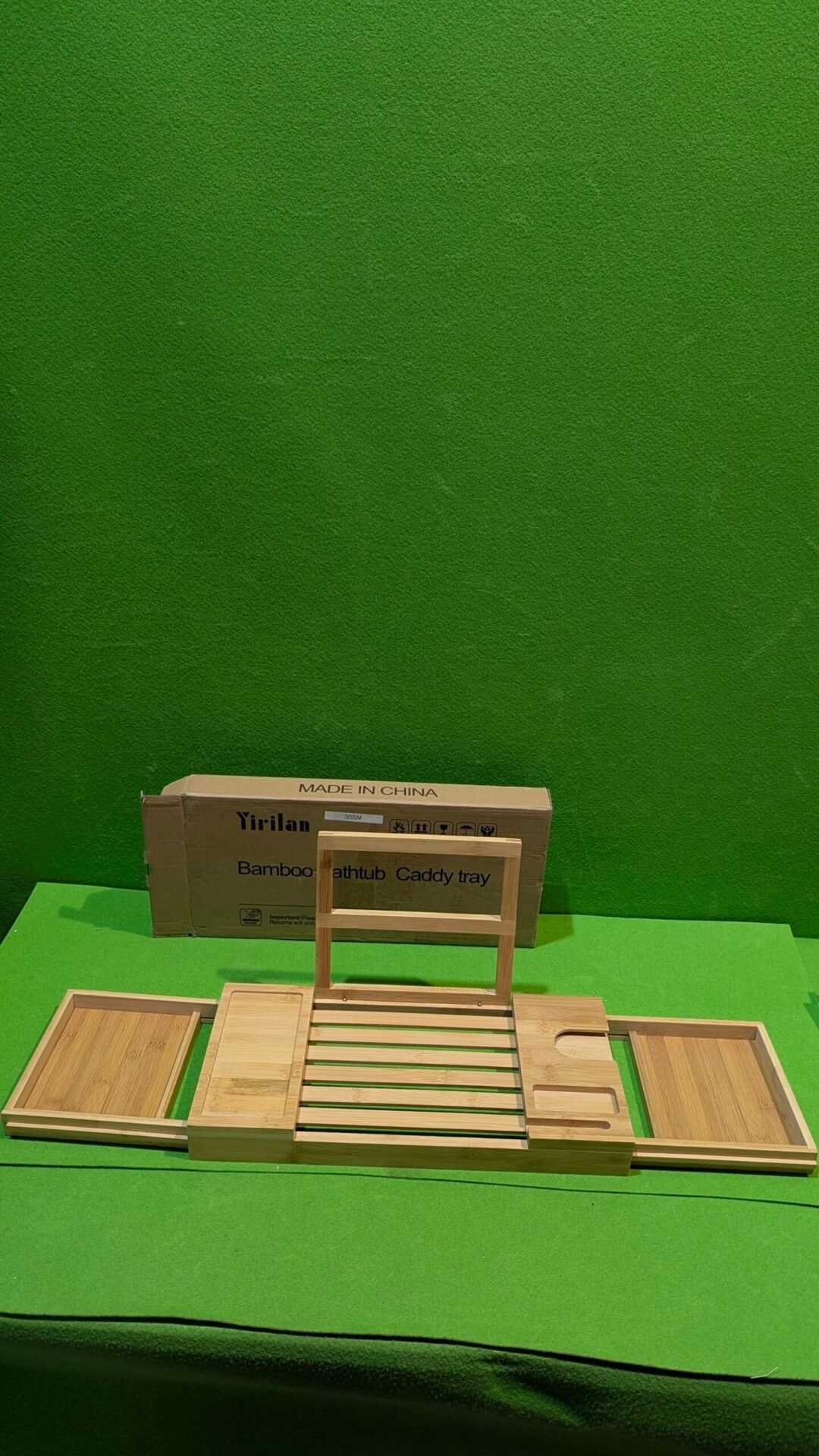 Bandeja Bañera de Bambú Ajustable 44-(80 extensible) x 23, 5 x 4, 5 cm en Lalín, Pontevedra