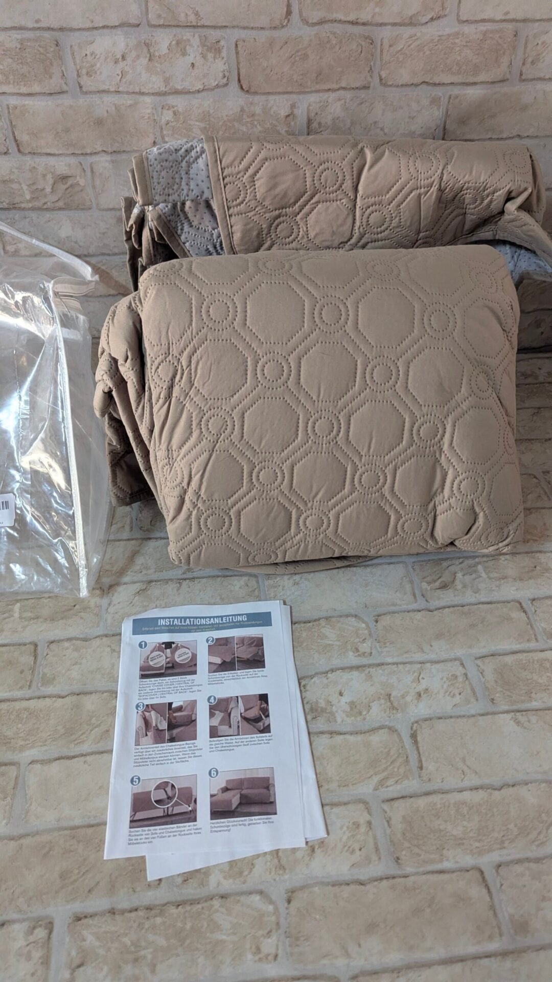 Foto 3 de BellaHills Funda Sofa Chaise Long, Funda 3 Plazas