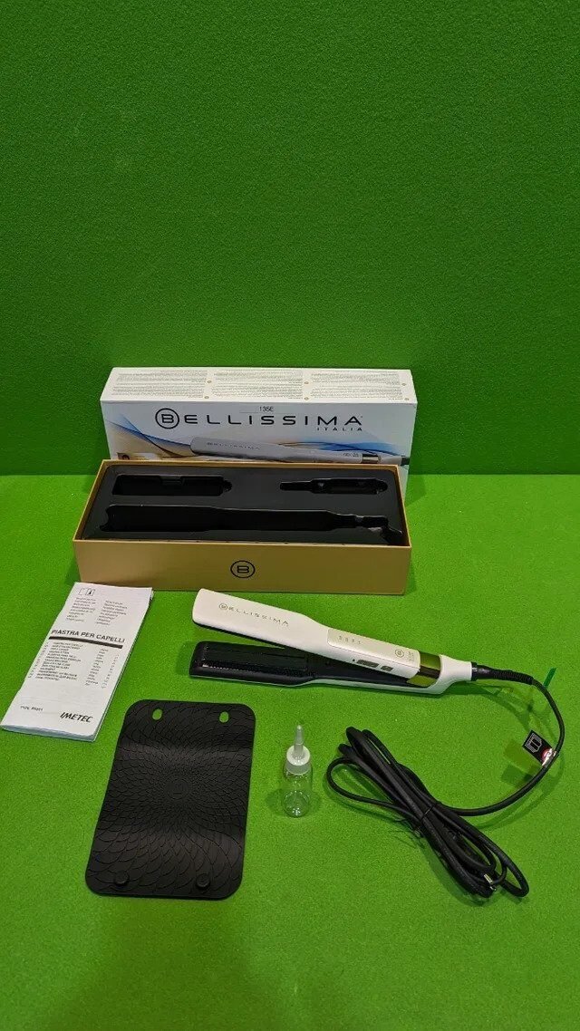Foto 2 de Bellissima Imetec Steam Elixir, plancha de vapor, cabello liso – Como nuevo