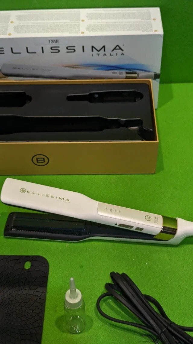 Foto 3 de Bellissima Imetec Steam Elixir, plancha de vapor, cabello liso – Como nuevo