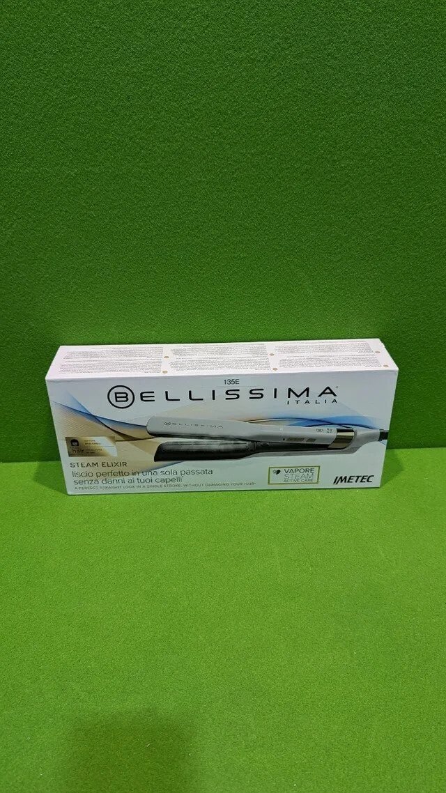 Foto 9 de Bellissima Imetec Steam Elixir, plancha de vapor, cabello liso – Como nuevo