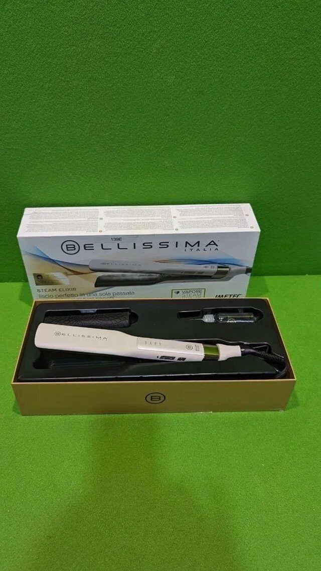 Foto 2 de Bellissima Imetec Steam Elixir, plancha de vapor, cabello liso – Nuevo