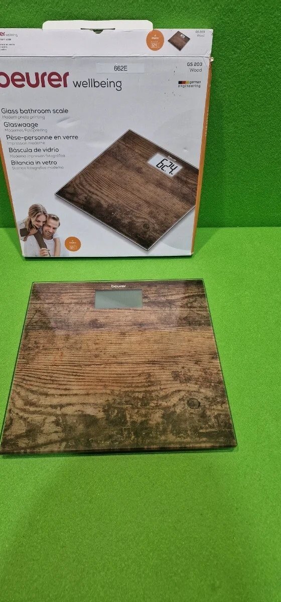 Foto 2 de Beurer GS 203 Madera – Báscula de baño de vidrio
