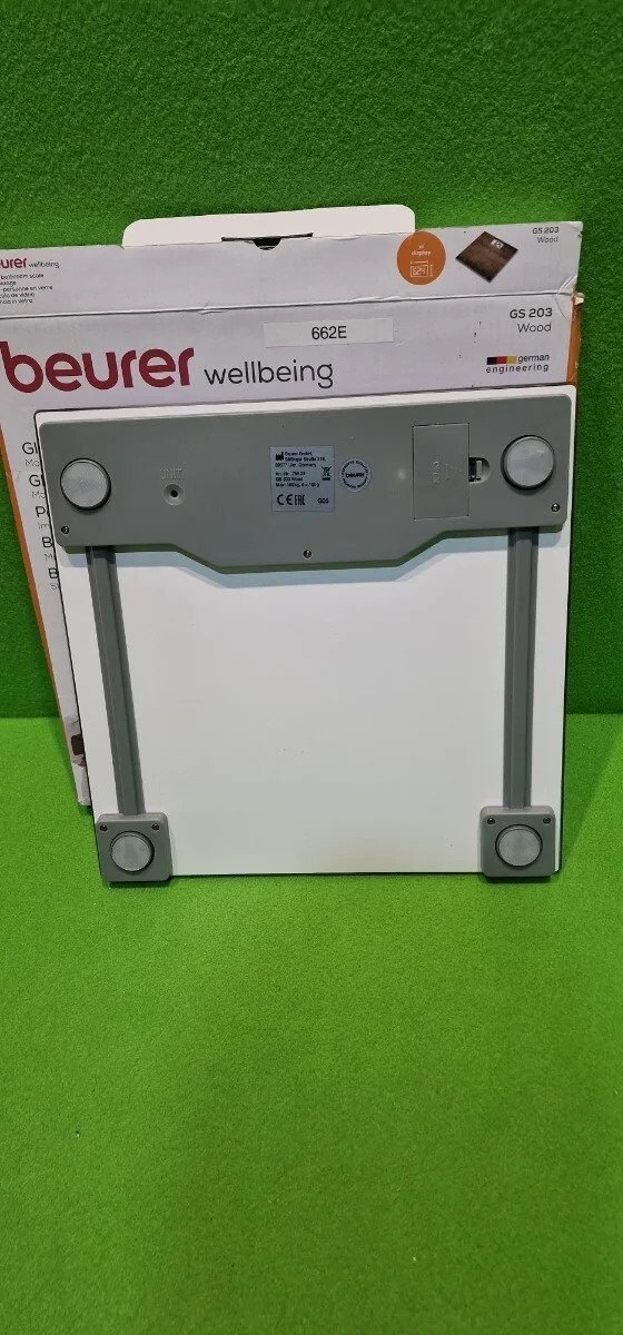 Foto 4 de Beurer GS 203 Madera – Báscula de baño de vidrio