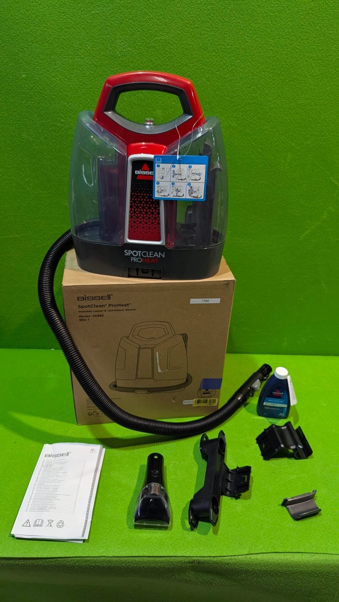 Foto 2 de BISSELL SpotClean ProHeat, Aspiradora de Agua Tapiceria
