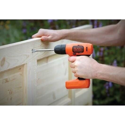 Foto 4 de BLACK+DECKER BDCD8-QW – Taladro atornillador sin cable 7.2V con batería de litio