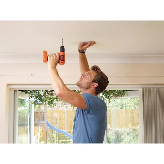 Foto 5 de BLACK+DECKER BDCD8-QW – Taladro atornillador sin cable 7.2V con batería de litio