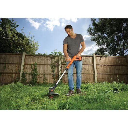 Foto 5 de BLACK+DECKER Cortabordes y desbrozadora 18V, ancho de corte 25 cm, batería 2Ah S