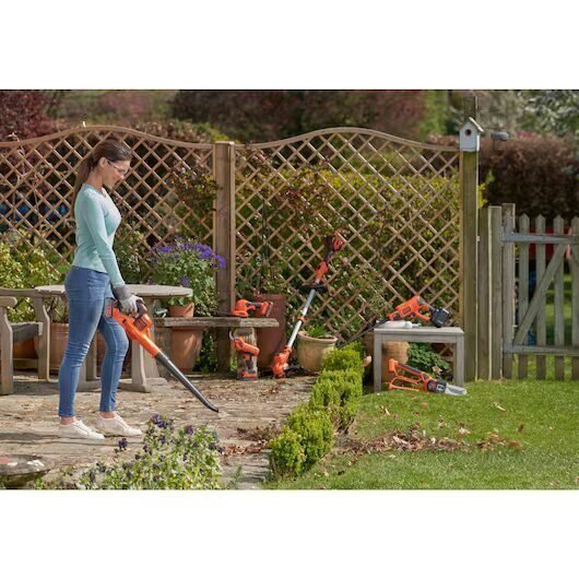 Foto 6 de BLACK+DECKER Soplador PowerCommand 18V, batería de litio 2.0Ah, 2 velocidades, f