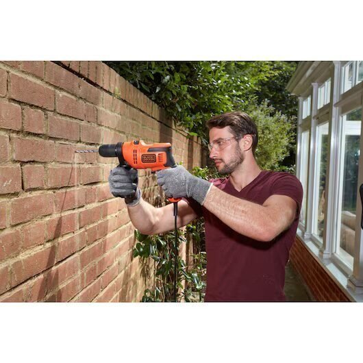 Foto 5 de BLACK+DECKER Taladro percutor eléctrico 500W BEH200-QS