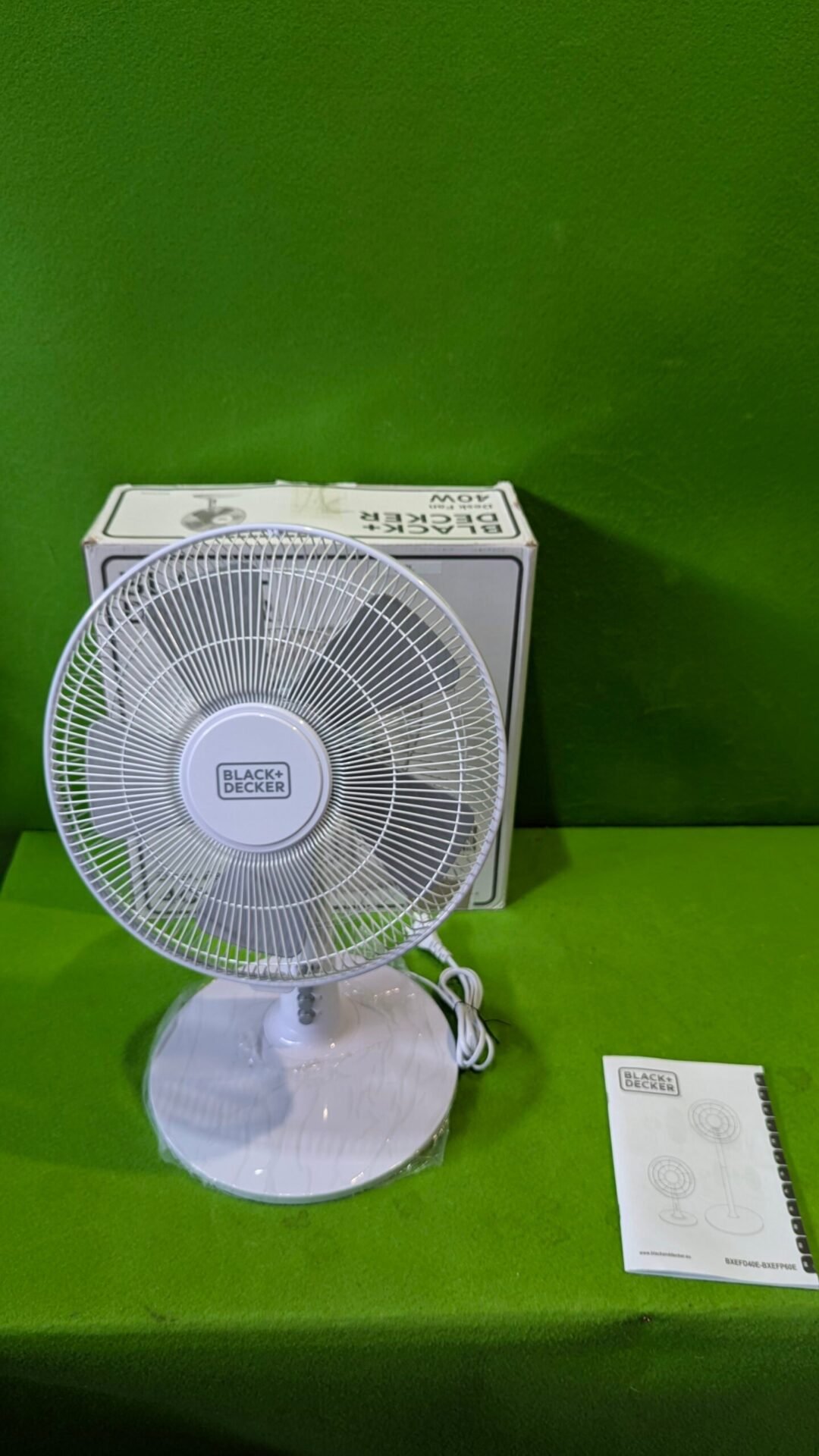 Foto 2 de Black+Decker ventilador de sobremesa 3 velocidades