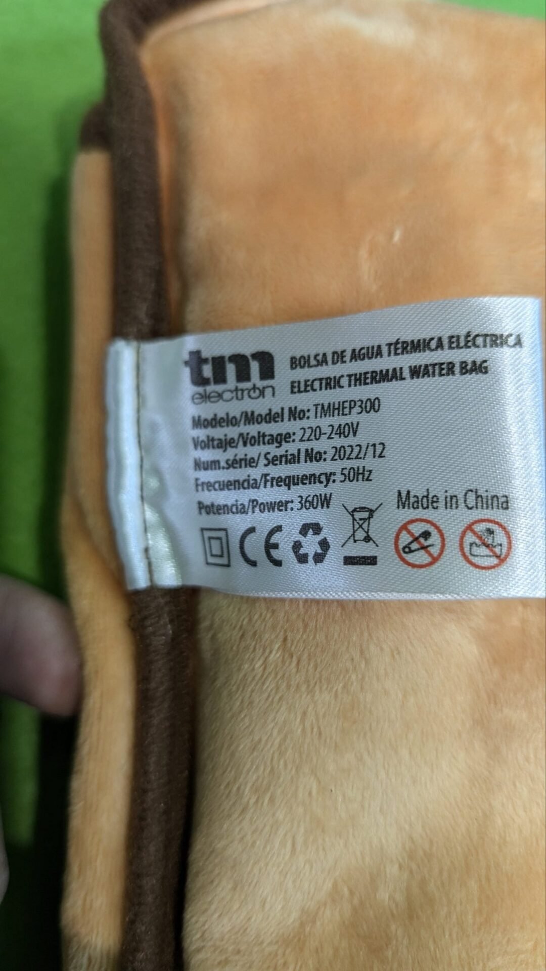 Foto 3 de Bolsa De Agua Térmica Recargable – Nuevo
