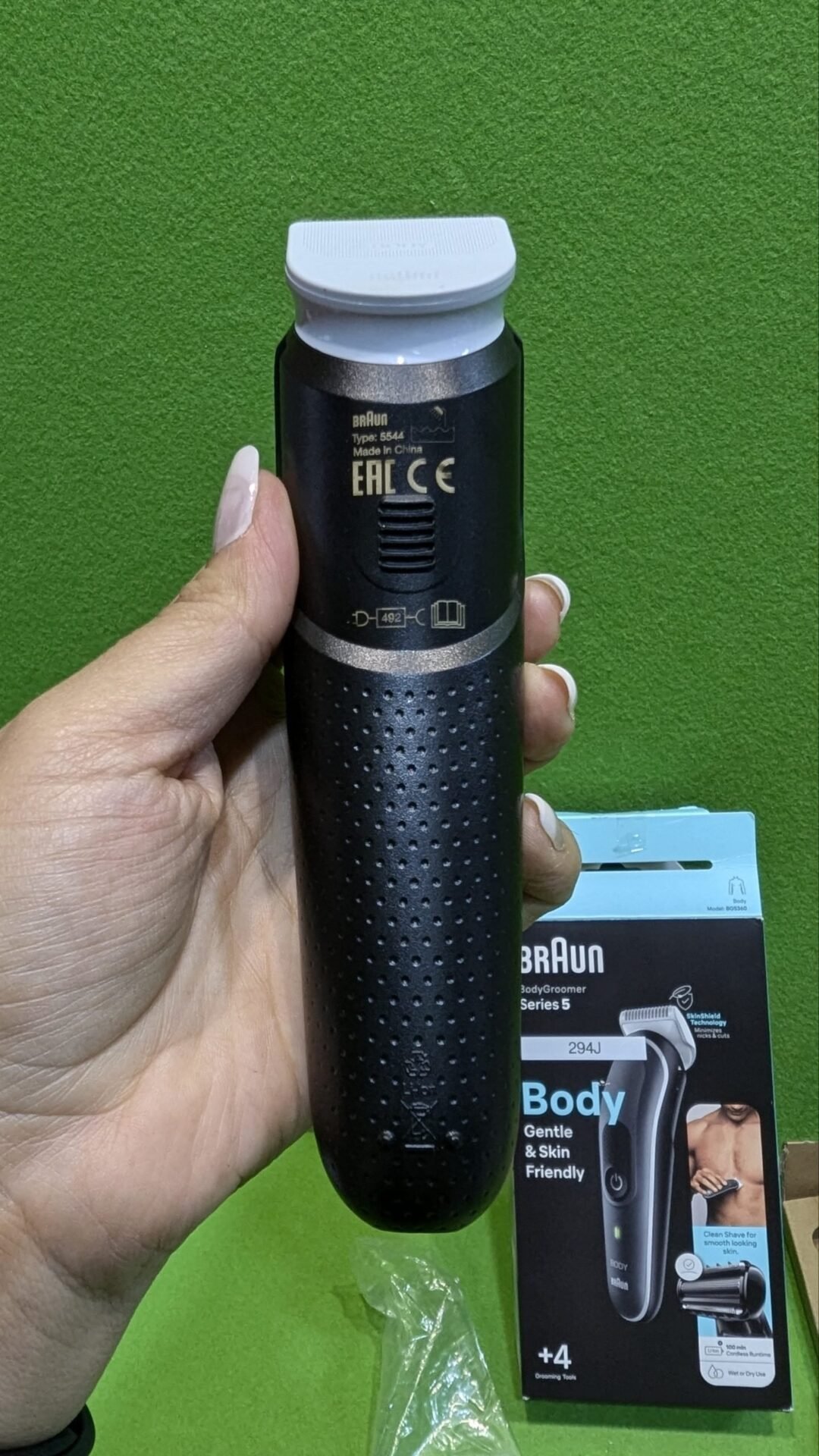 Foto 7 de Braun Serie 5 Afeitadora Corporal Eléctrica para hombre