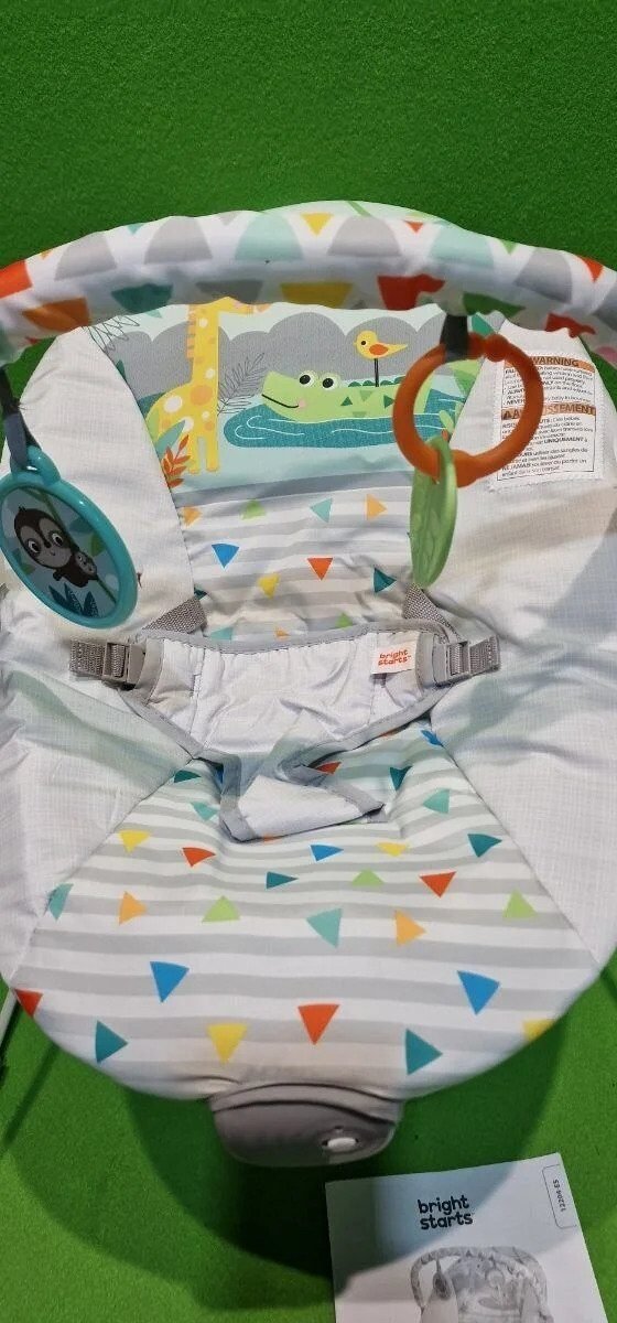 Foto 3 de Bright Starts, Hamaca Mecedora para Bebé – Safari Fun
