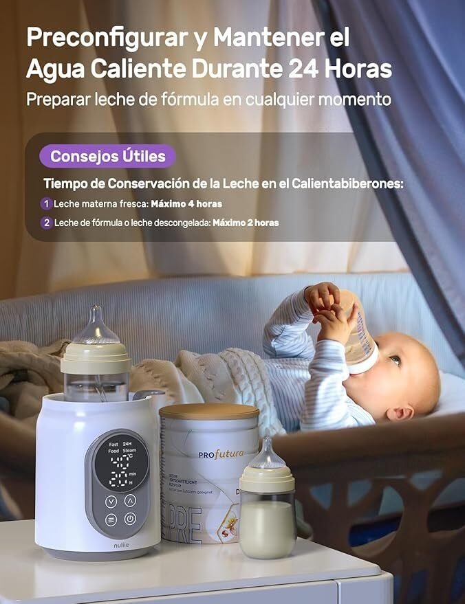 Calienta Biberones, Nuliie Calienta Biberones portátil 6 en 1 en Lalín, Pontevedra