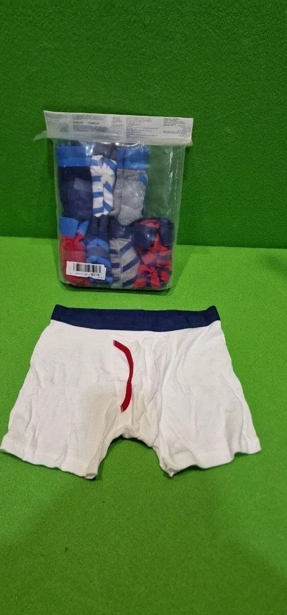 Foto 2 de Calzoncillos Boxer de Algodón Niño Talla: 10 años Unidades: 8