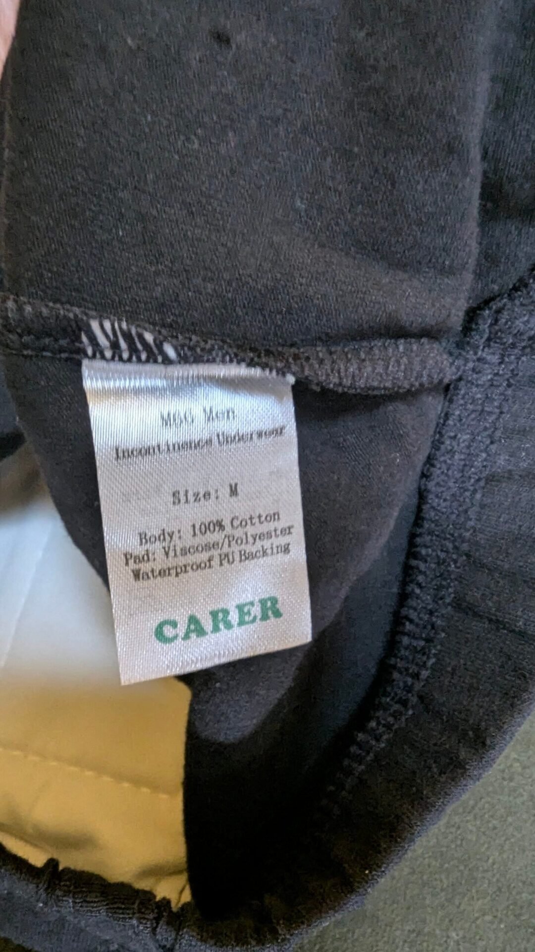 Foto 6 de Calzoncillos para incontinencia Carer para hombre talla M