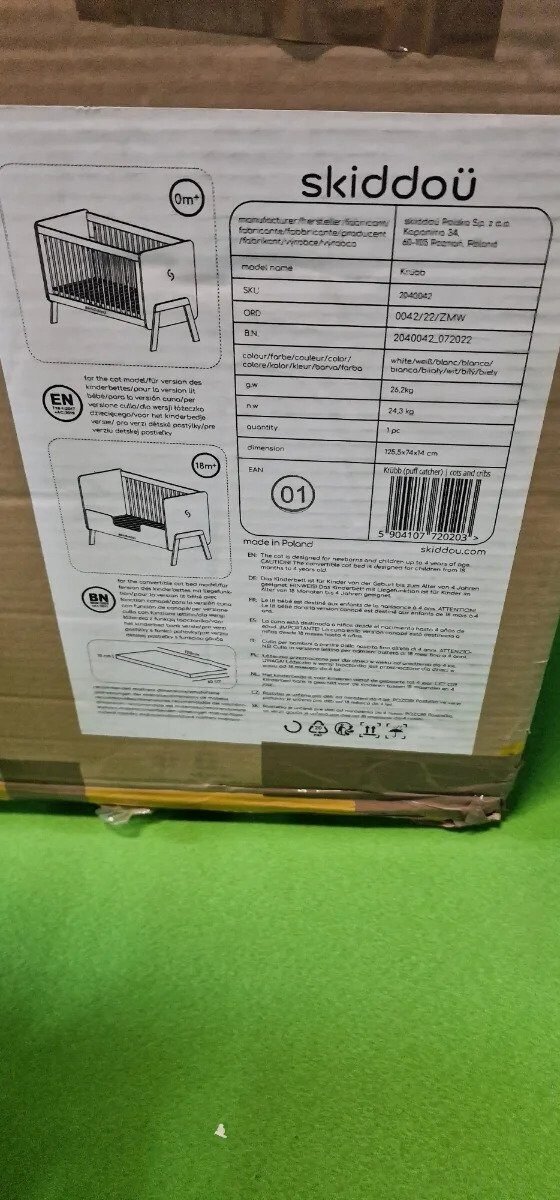 Foto 9 de Cama infantil de madera Krübb Recomendación de peso máximo 30 KG