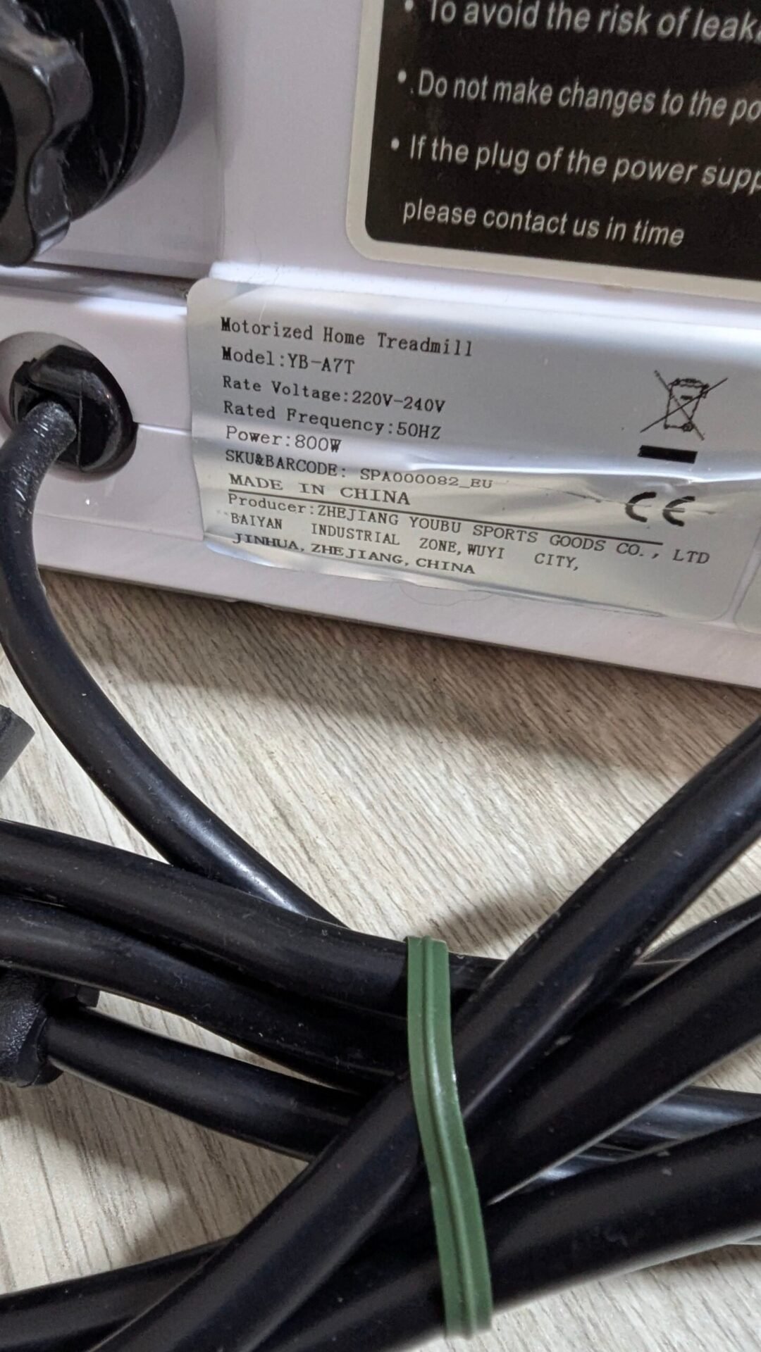 Foto 5 de CAROMA Cinta de Correr y Andar Plegable Eléctrica peso max 100kg