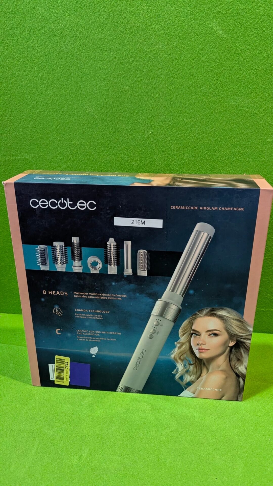 Foto 9 de Cecotec Cepillo de Aire Caliente Secador Moldeador Alisador 10 Cabezales