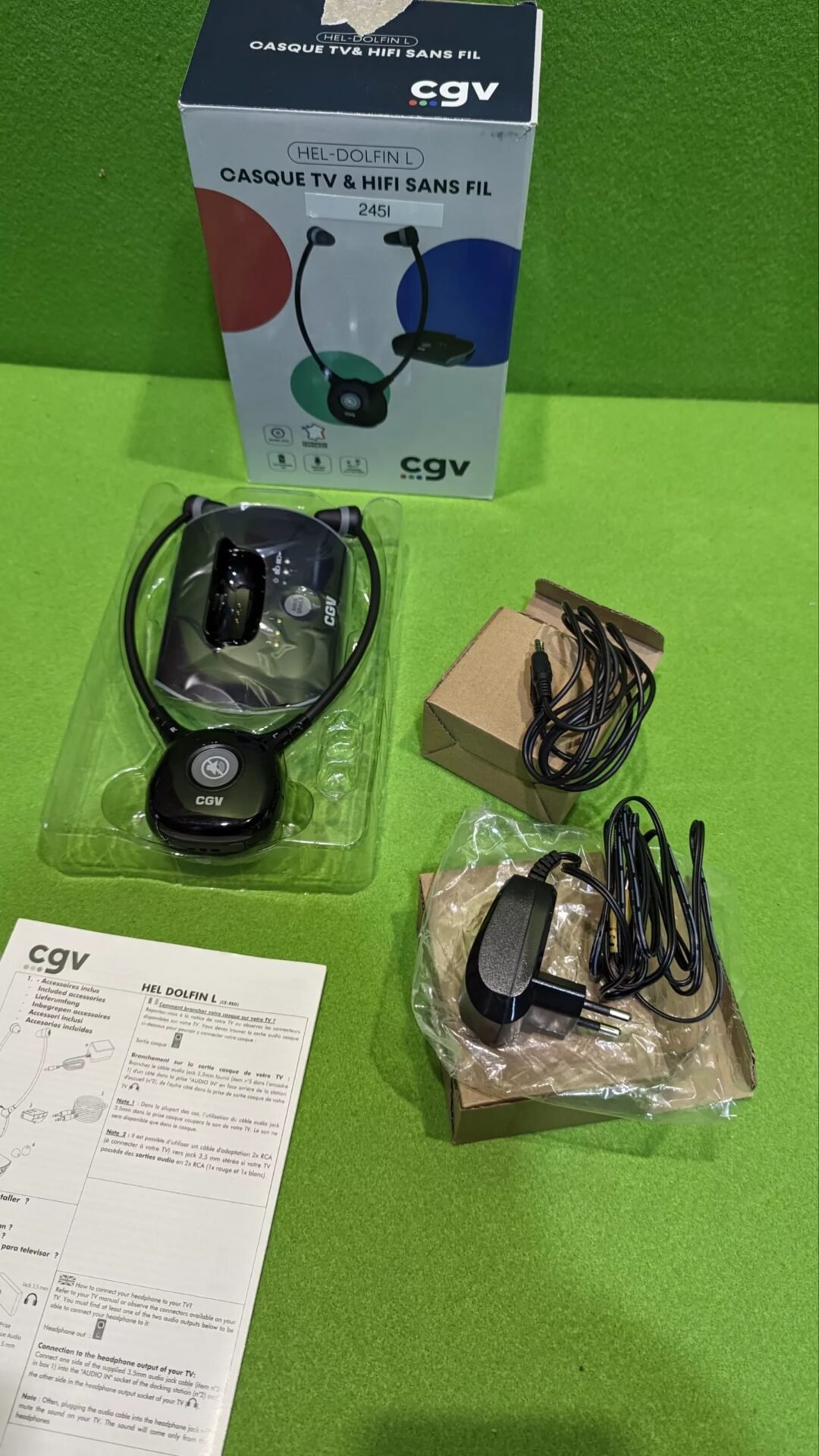 Foto 4 de CGV Auriculares estéreo para personas mayores