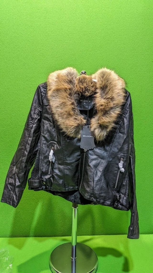 Foto 2 de Chaquete Bellivera polipiel para Mujer