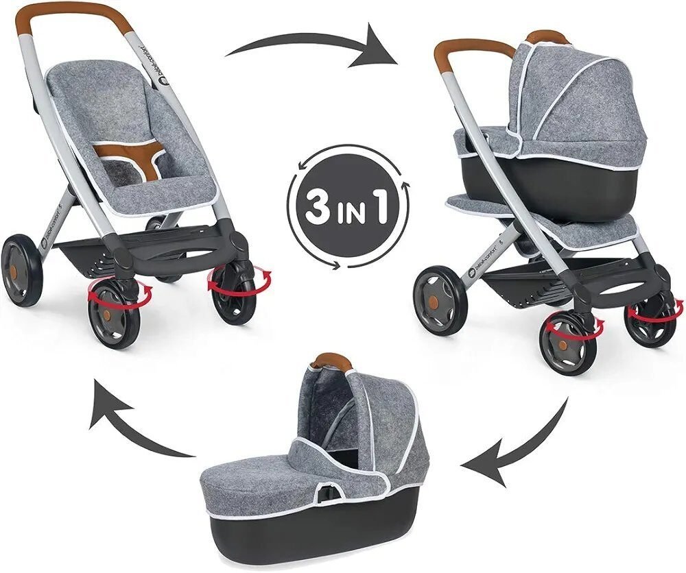 Cochecito + Cochecito Gris BEBE CONFORT – SMOBY en Lalín, Pontevedra
