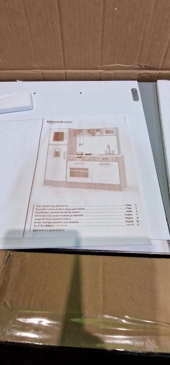 Foto 7 de Cocina de juguete, disposición en línea, de madera – Nuevo