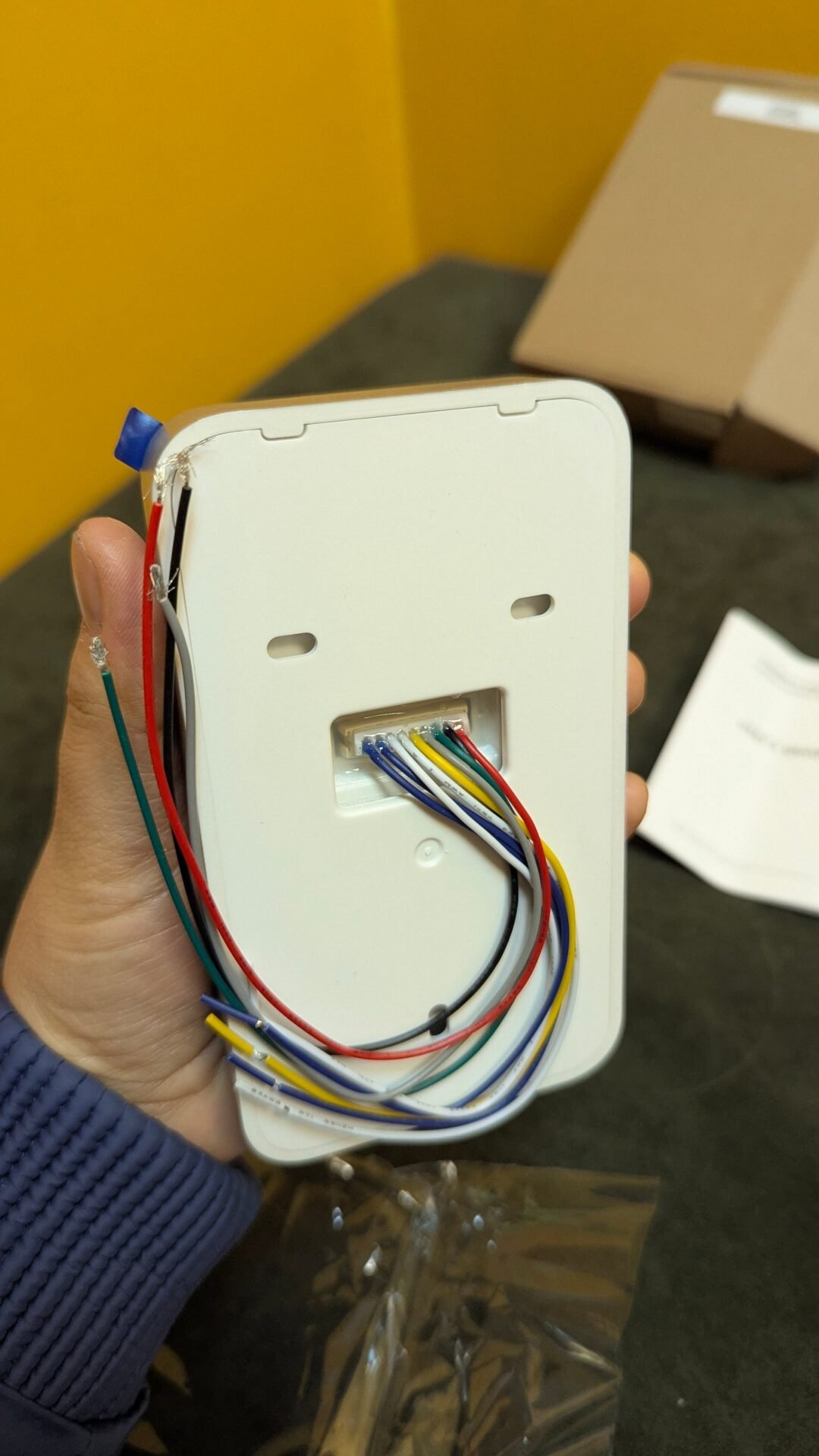Foto 7 de Control de acceso biométrico con huella, teclado y tarjeta RFID 12V