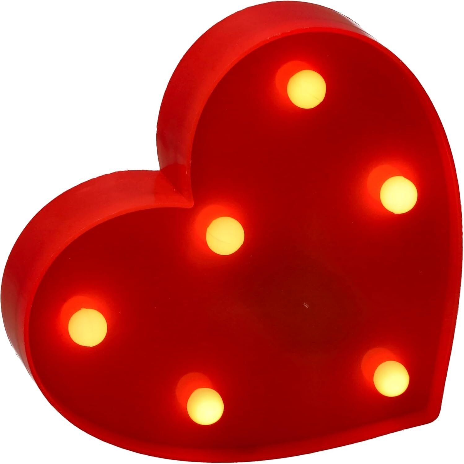 Corazón Luminoso con Luz Blanca Cálida en Lalín, Pontevedra
