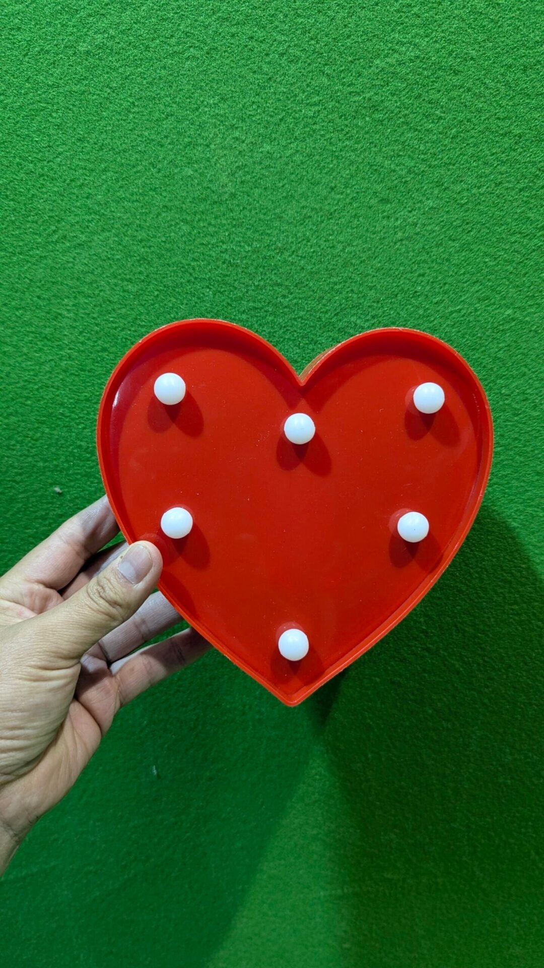 Foto 6 de Corazón Luminoso con Luz Blanca Cálida