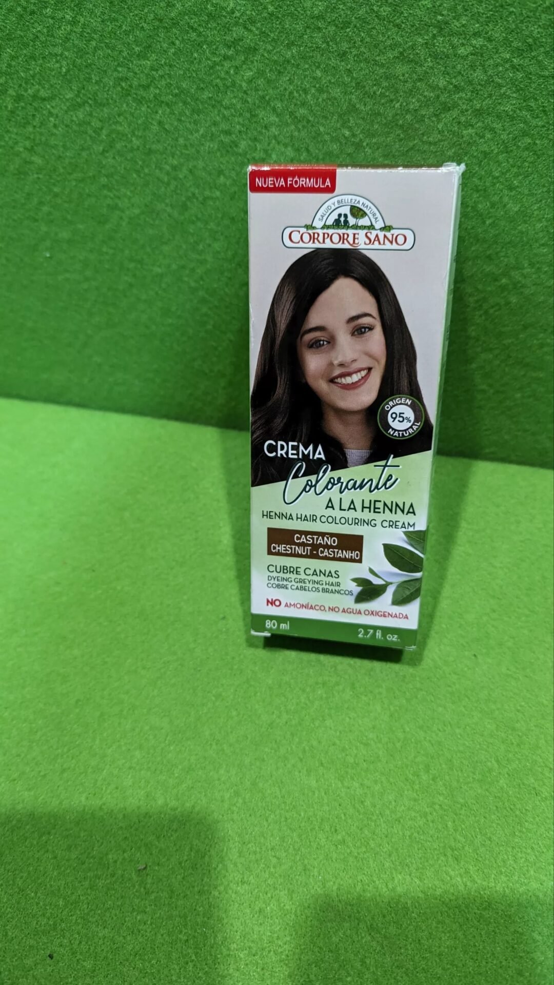 Foto 2 de CREMA COLORANTE CABELLO CASTAÑO 80 ML