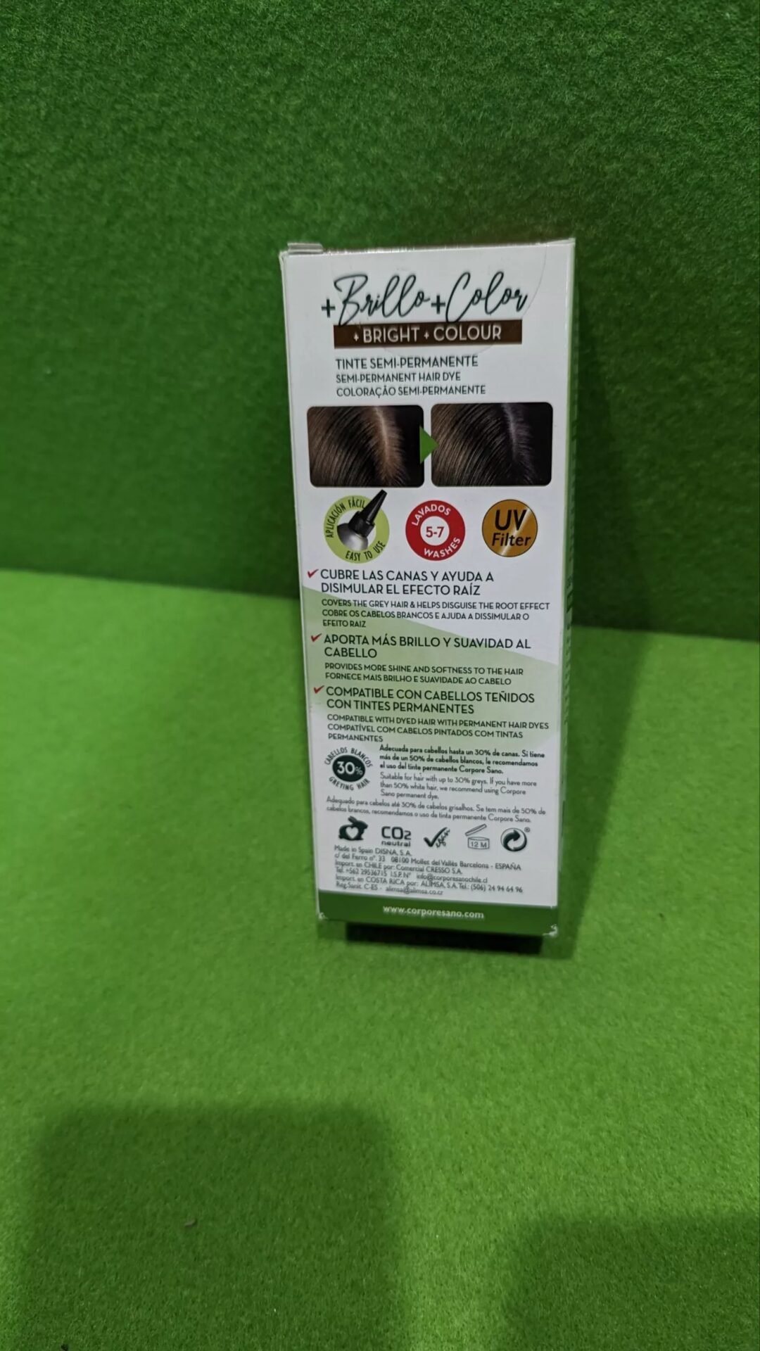 Foto 4 de CREMA COLORANTE CABELLO CASTAÑO 80 ML