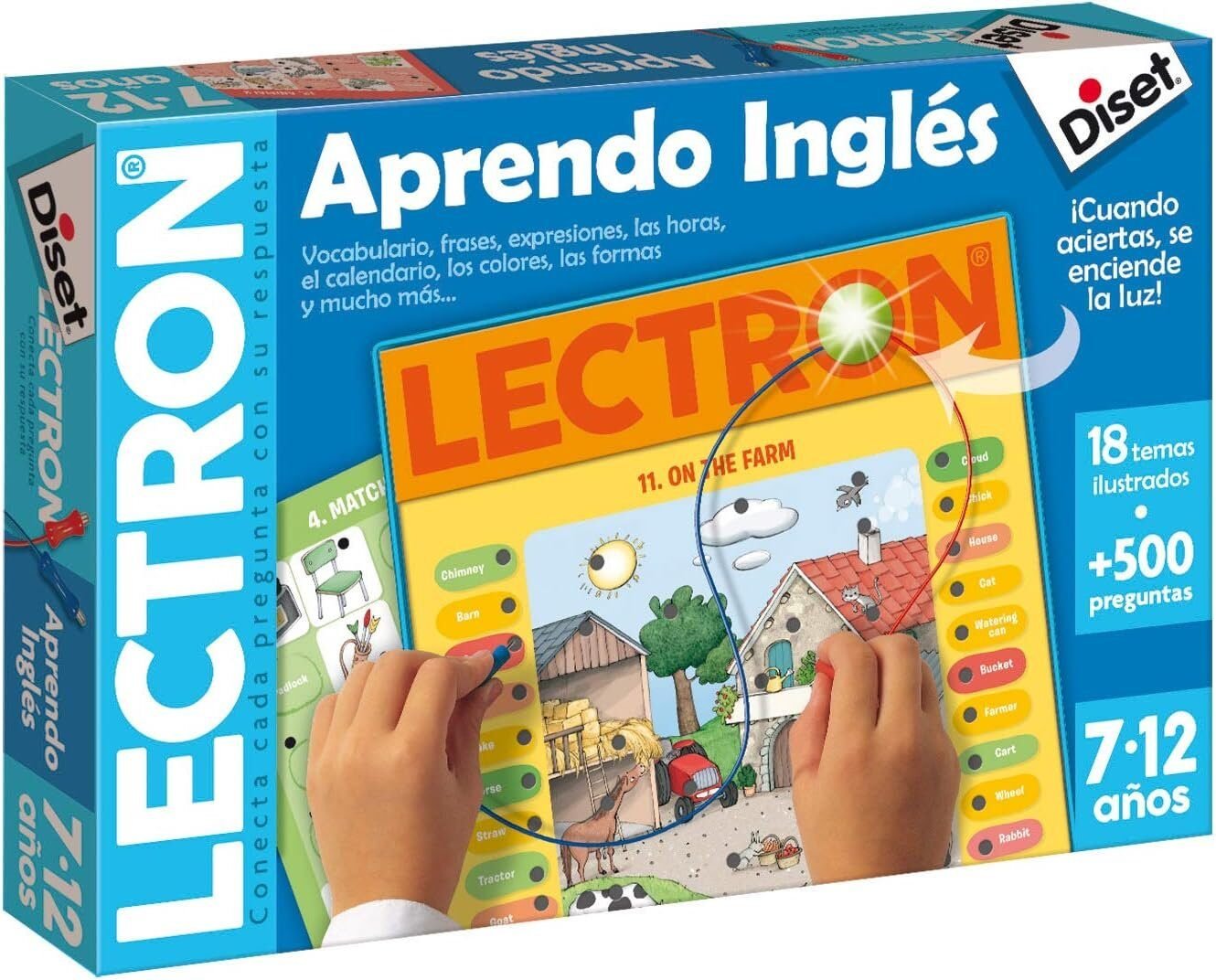 Diset Lectron Aprendo Inglés Juego Educativo a Partir de 7 años en Lalín, Pontevedra