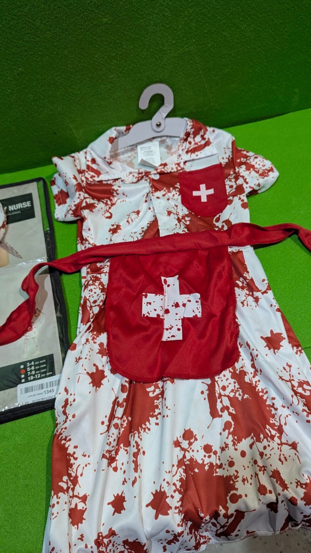 Foto 6 de Disfraz de Enfermera Zombi Niña 5-6 años