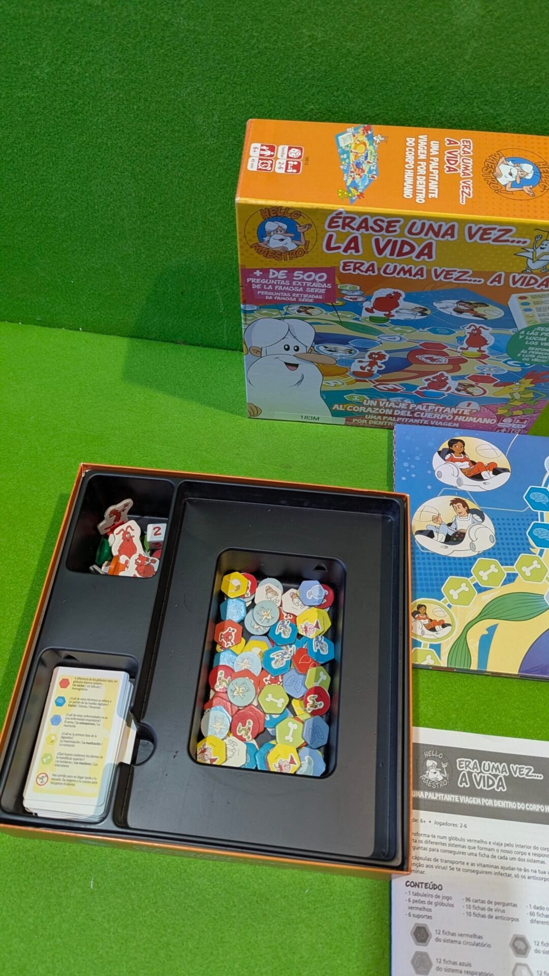 Foto 4 de Educa – Érase una Vez La Vida, Juego de Mesa Familiar Educativo con más de 500 P