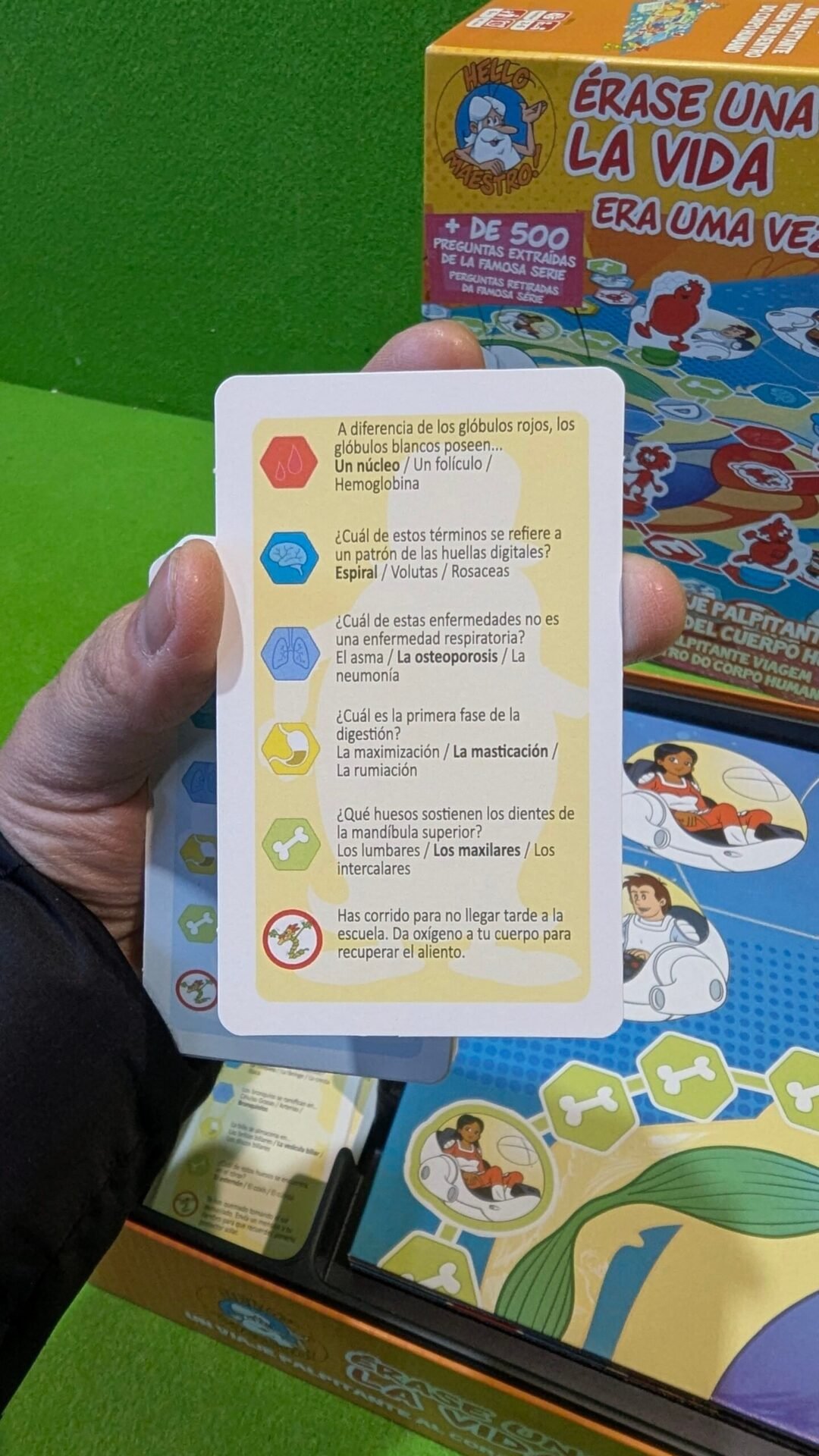 Foto 5 de Educa – Érase una Vez La Vida, Juego de Mesa Familiar Educativo con más de 500 P
