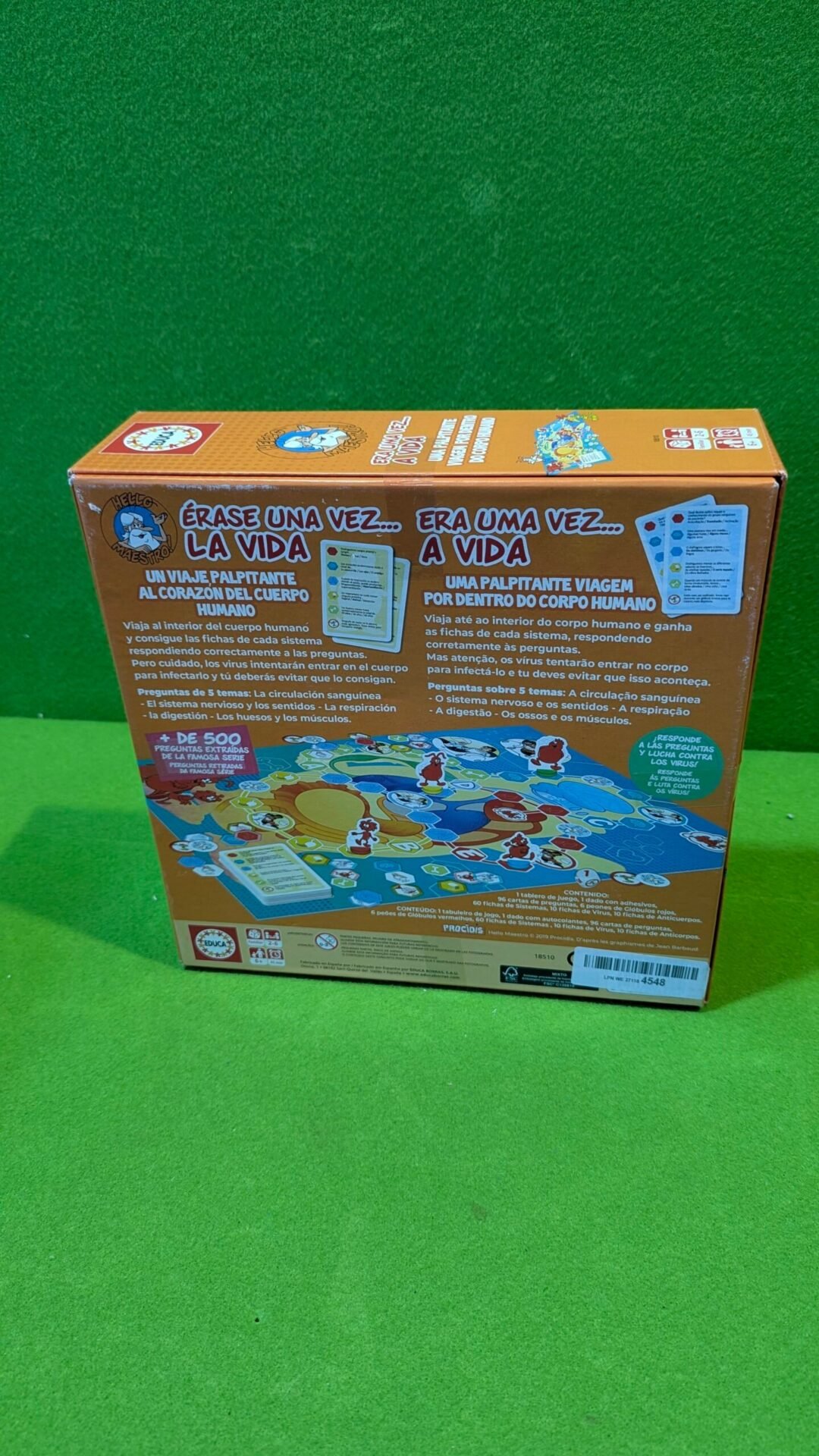 Foto 9 de Educa – Érase una Vez La Vida, Juego de Mesa Familiar Educativo con más de 500 P
