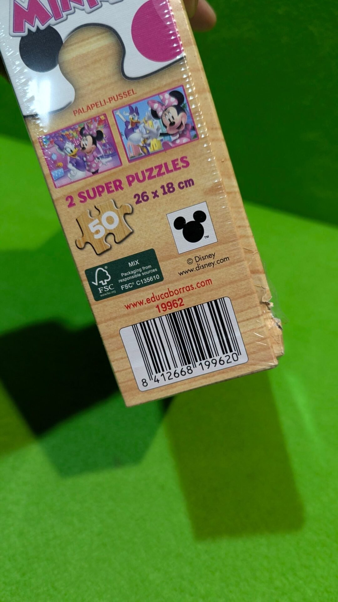 Foto 5 de Educa – Minnie | Set de 2 Puzzles Infantiles de Madera con 50 Piezas