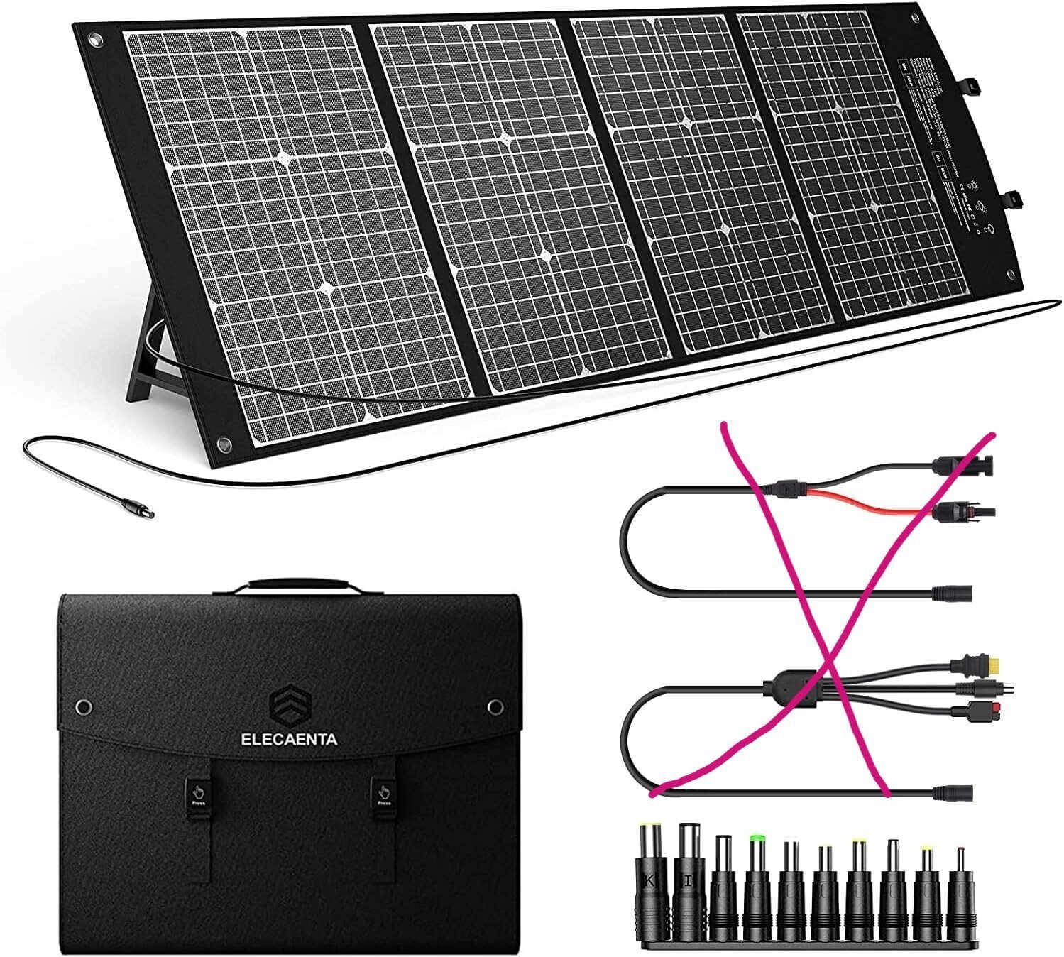 ELECAENTA Panel solar portátil de 120 W en Lalín, Pontevedra