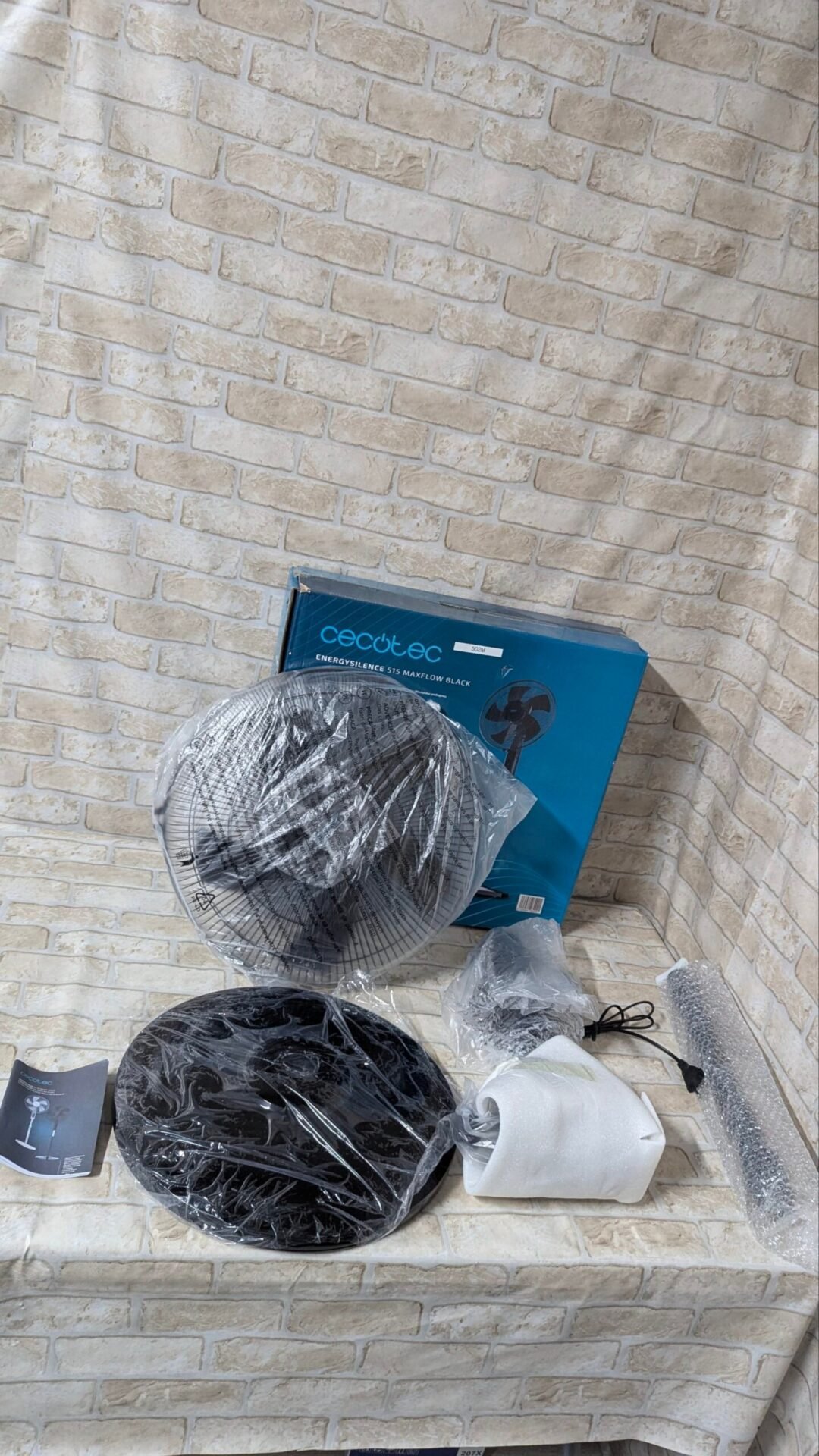 Foto 2 de EnergySilence 515 MaxFlow Black Ventilador de pie con 16″
