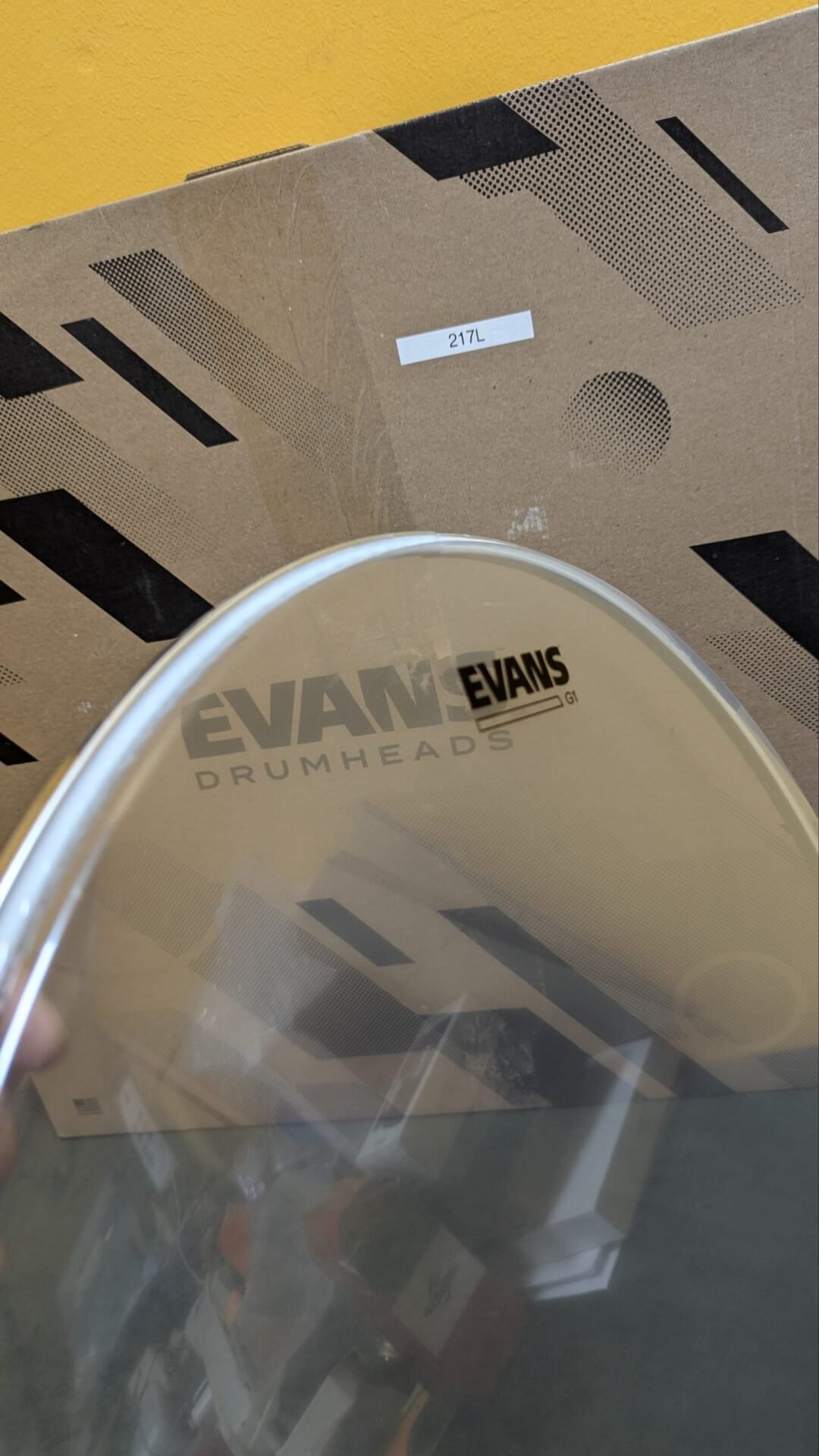 Foto 8 de Evans 20″ G1 Clear TT20G1