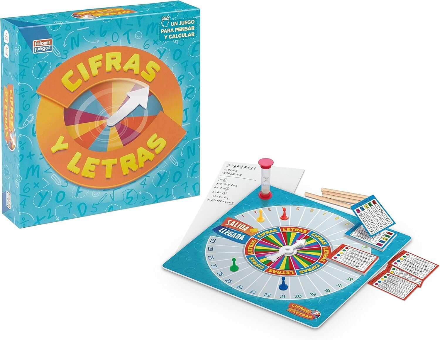 Falomir Juego de Mesa Cifras y Letras para Pensar y Calcular en Lalín, Pontevedra