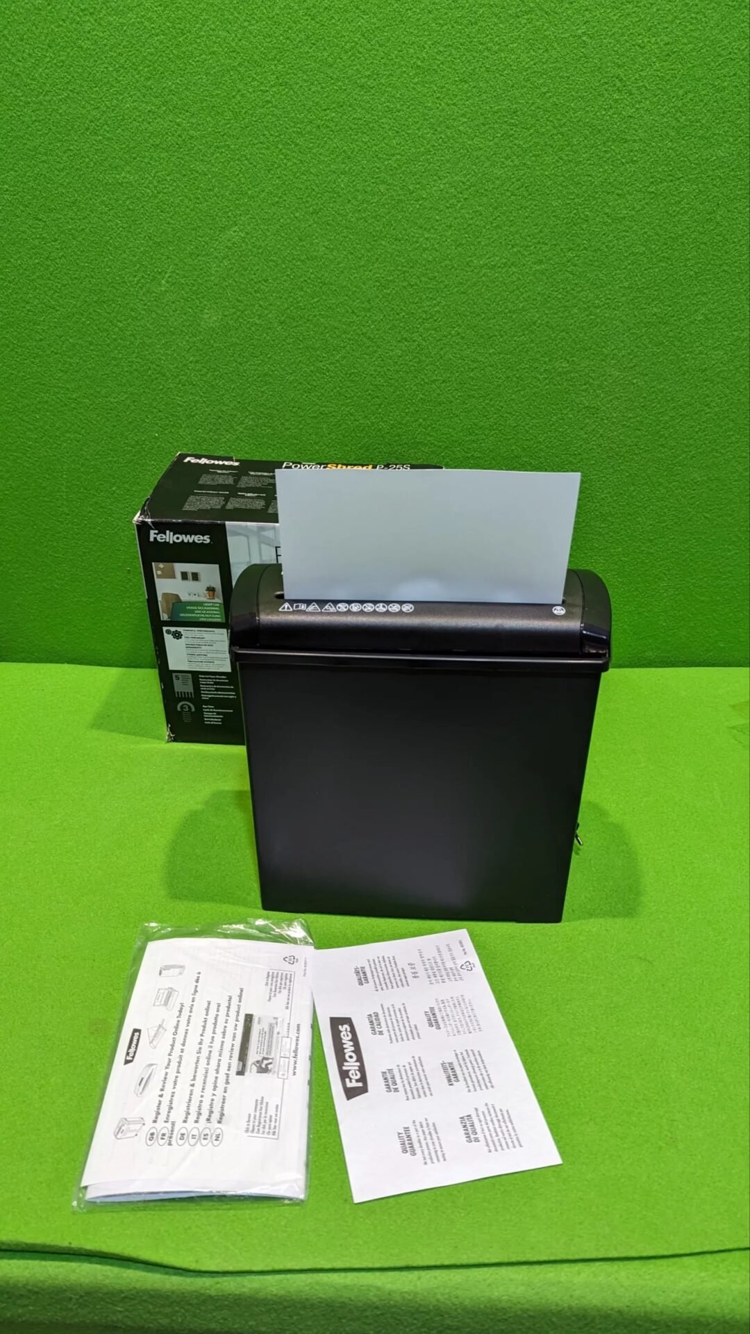Foto 2 de Fellowes P-25S – Trituradora de Papel