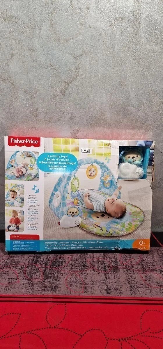 Foto 6 de Fisher-Price Gimnasio Osito Musical, manta de juego para bebé