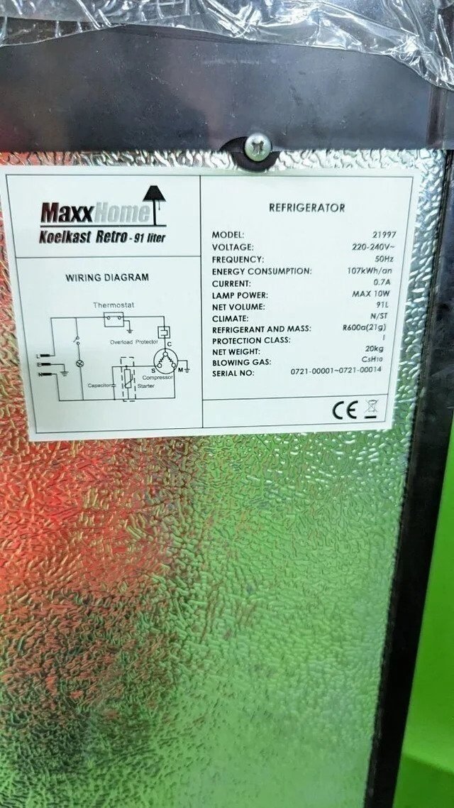 Foto 9 de Frigorífico MaxxHome Retro – congelador